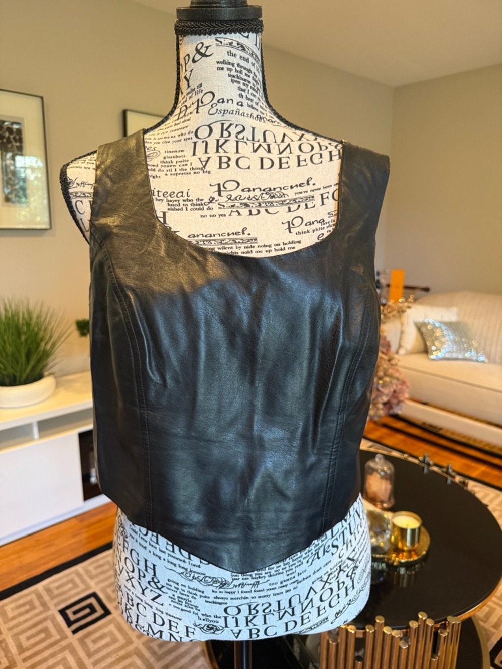 Aqua Black Knit Top with Branded Tag